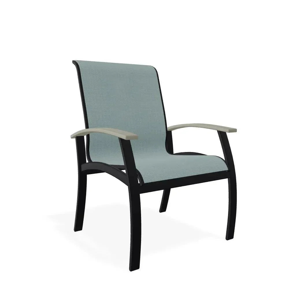Telescope Belle Isle Aluminum Sling Arm Chair