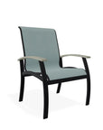 Telescope Belle Isle Aluminum Sling Arm Chair