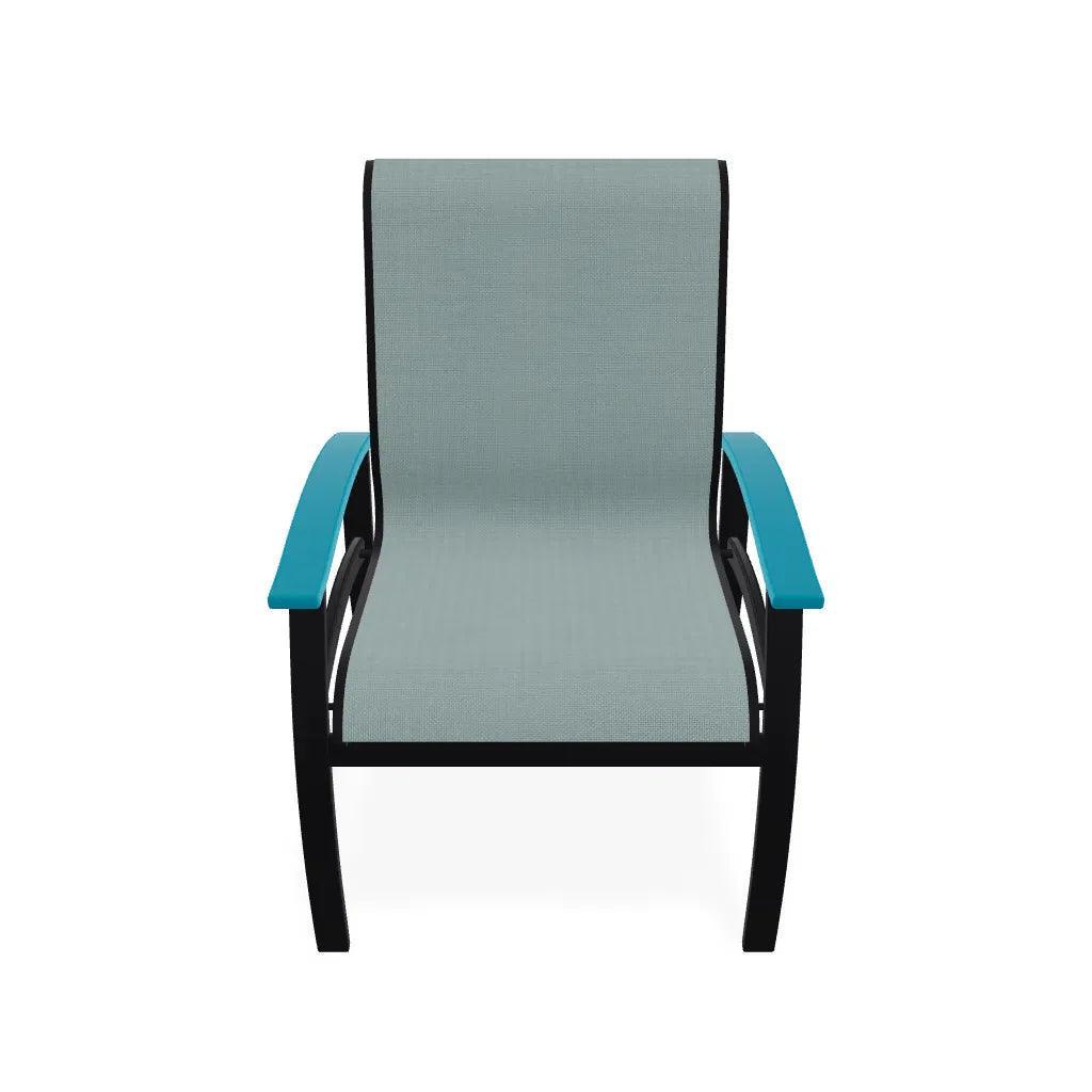 Telescope Belle Isle Aluminum Sling Arm Chair