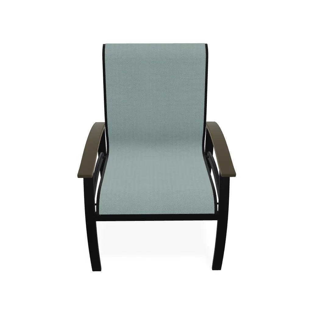 Telescope Belle Isle Aluminum Sling Arm Chair