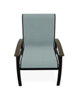 Telescope Belle Isle Aluminum Sling Arm Chair