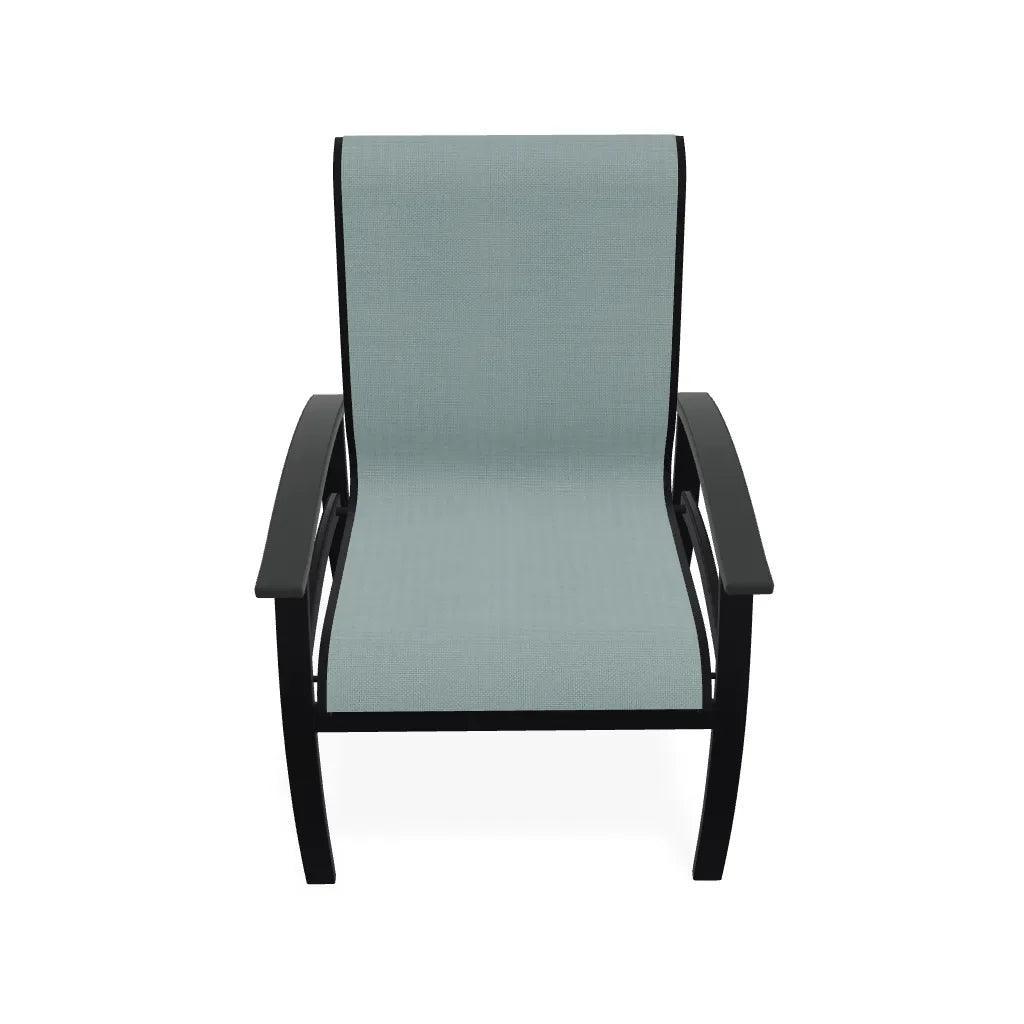 Telescope Belle Isle Aluminum Sling Arm Chair