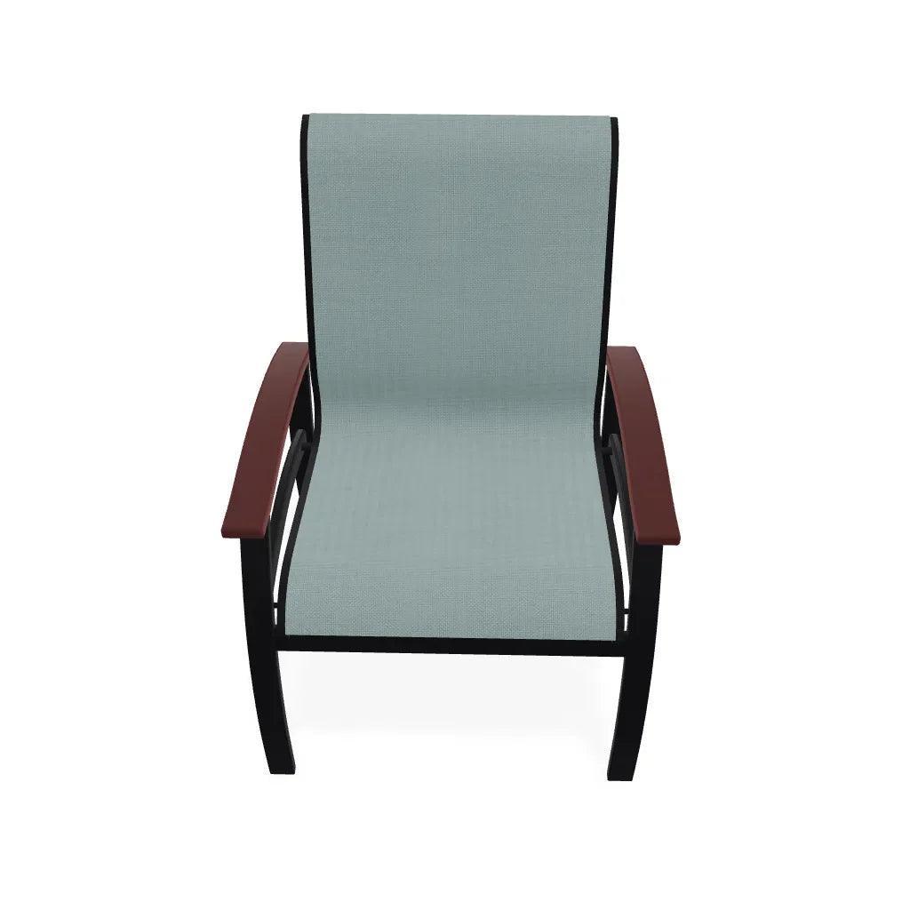 Telescope Belle Isle Aluminum Sling Arm Chair