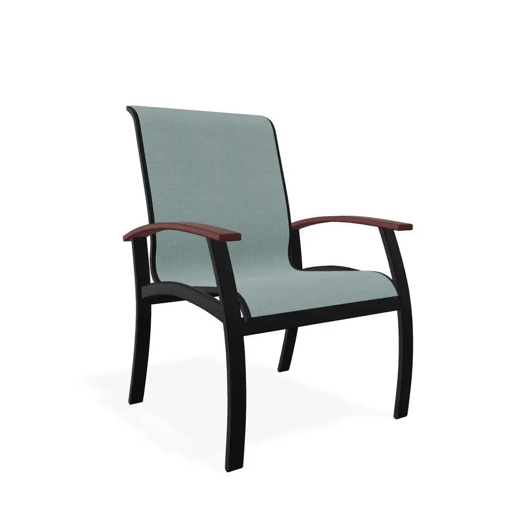 Telescope Belle Isle Aluminum Sling Arm Chair