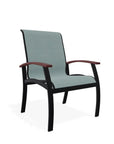 Telescope Belle Isle Aluminum Sling Arm Chair