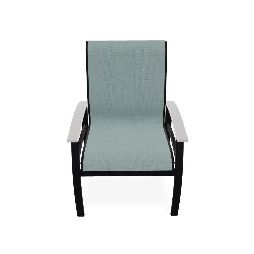 Telescope Belle Isle Aluminum Sling Arm Chair