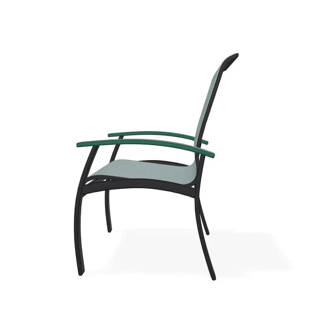 Telescope Belle Isle Aluminum Sling Arm Chair