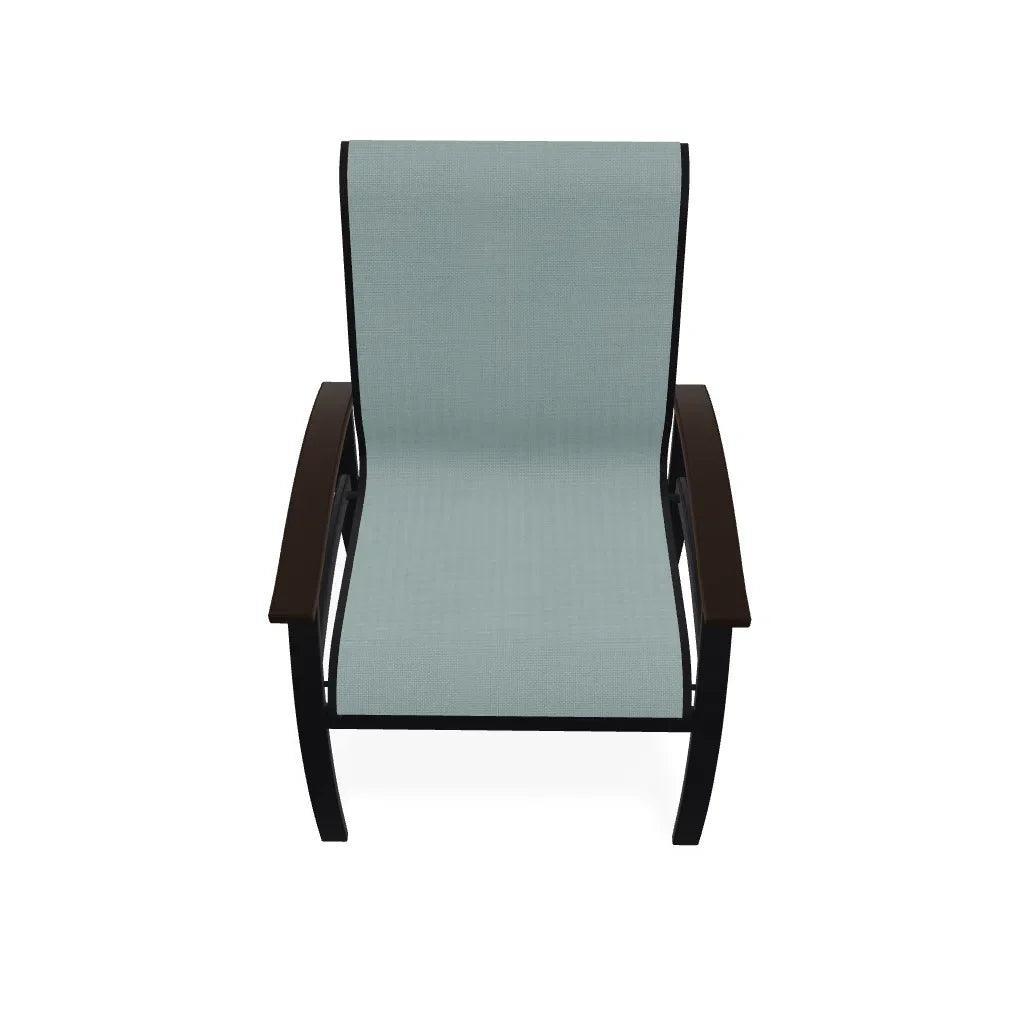 Telescope Belle Isle Aluminum Sling Arm Chair