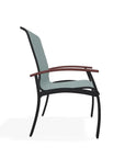 Telescope Belle Isle Aluminum Sling Arm Chair