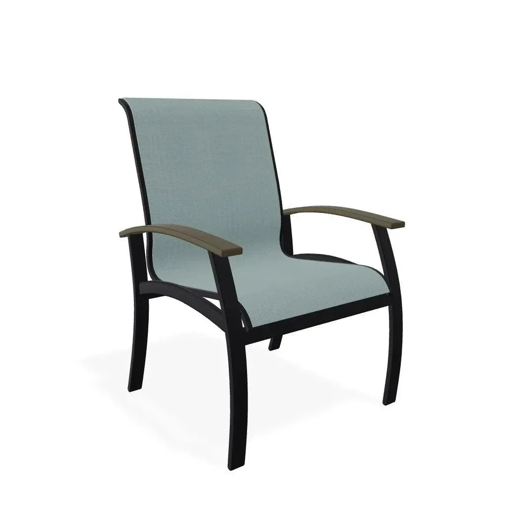 Telescope Belle Isle Aluminum Sling Arm Chair