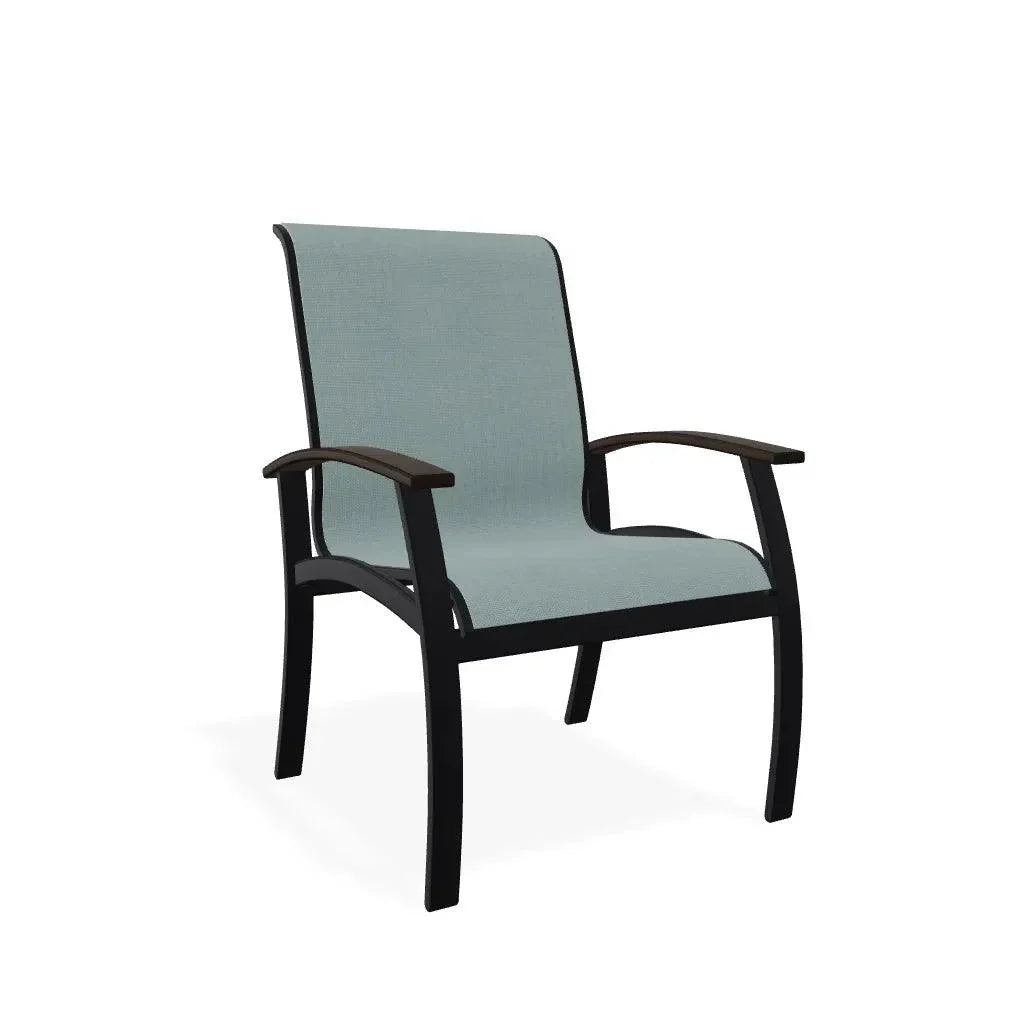 Telescope Belle Isle Aluminum Sling Arm Chair
