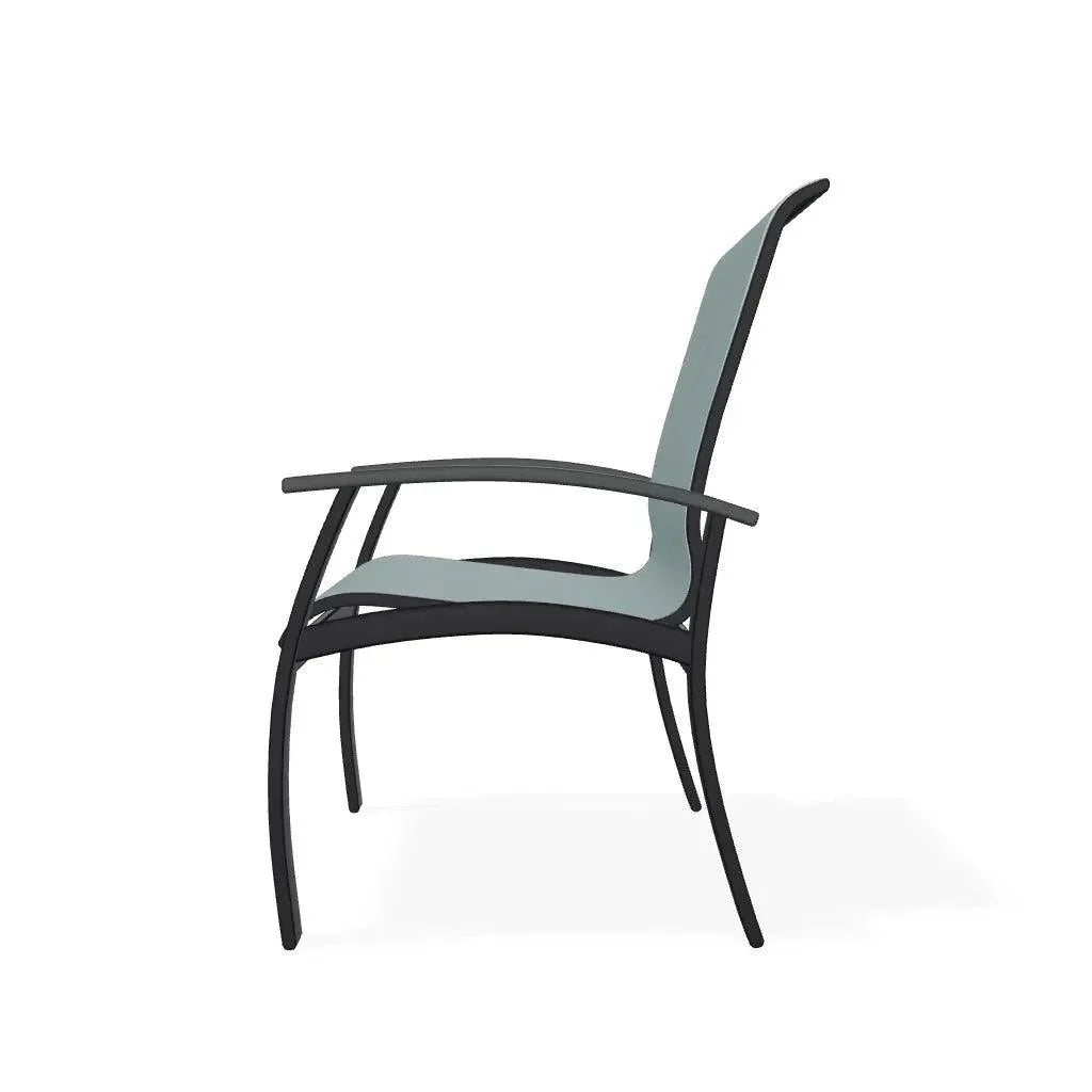Telescope Belle Isle Aluminum Sling Arm Chair
