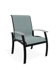 Telescope Belle Isle Aluminum Sling Arm Chair