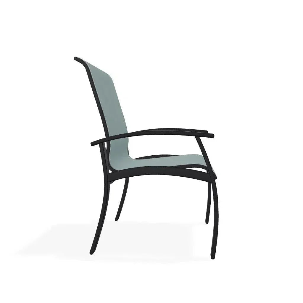Telescope Belle Isle Aluminum Sling Arm Chair