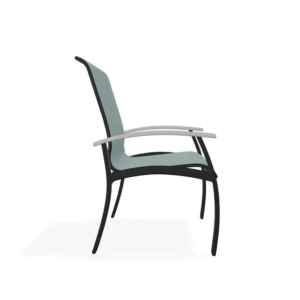 Telescope Belle Isle Aluminum Sling Arm Chair
