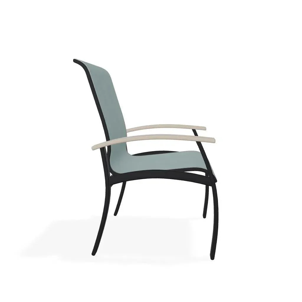 Telescope Belle Isle Aluminum Sling Arm Chair