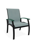 Telescope Belle Isle Aluminum Sling Arm Chair