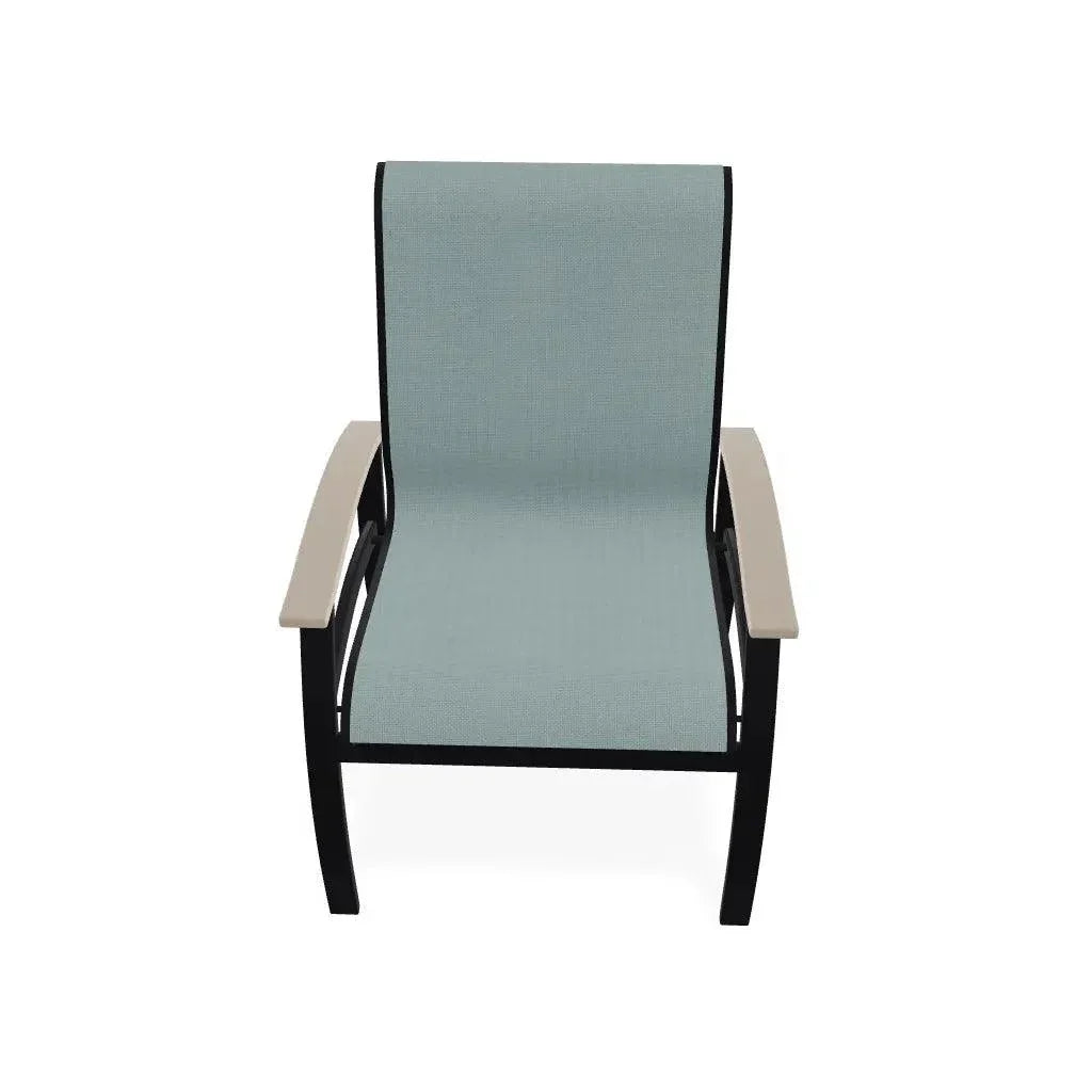 Telescope Belle Isle Aluminum Sling Arm Chair