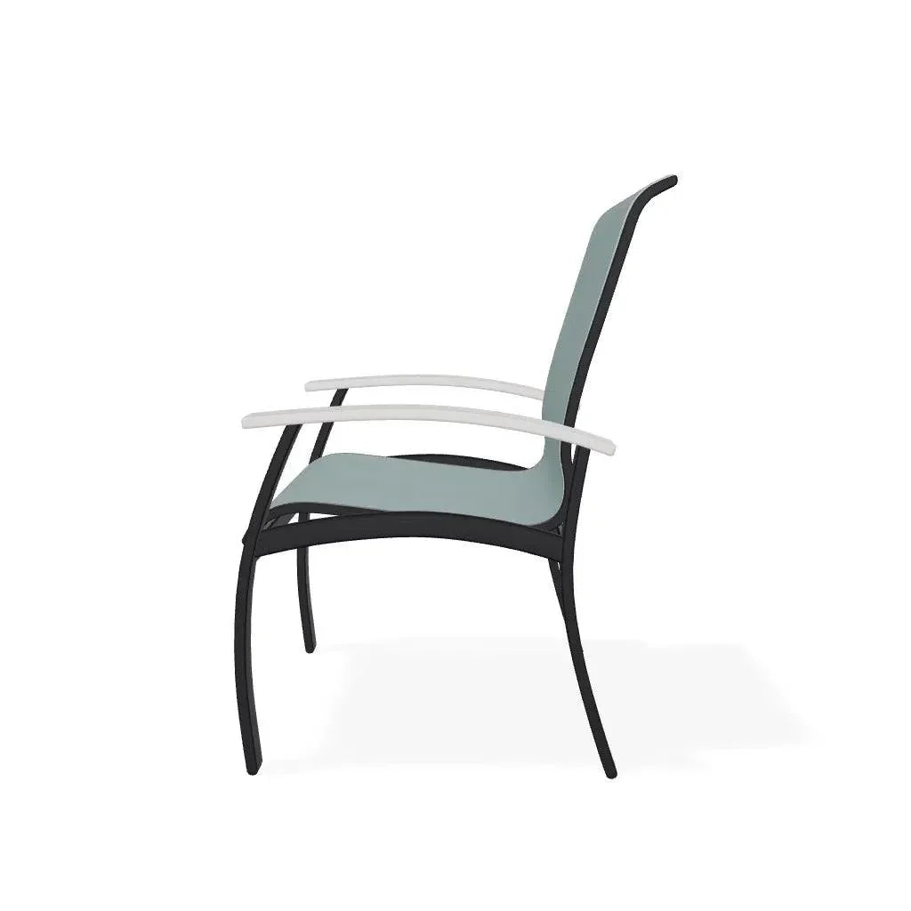 Telescope Belle Isle Aluminum Sling Arm Chair