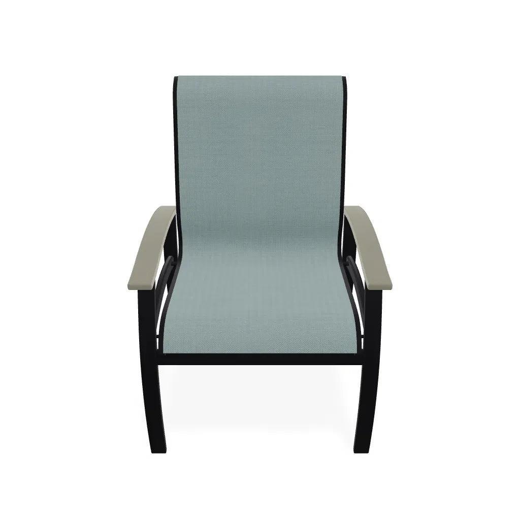 Telescope Belle Isle Aluminum Sling Arm Chair