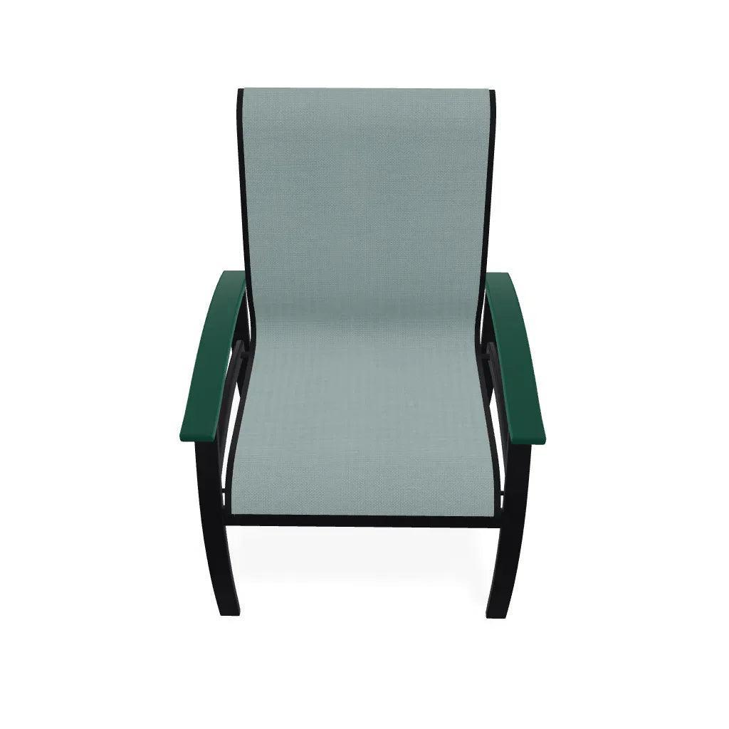 Telescope Belle Isle Aluminum Sling Arm Chair