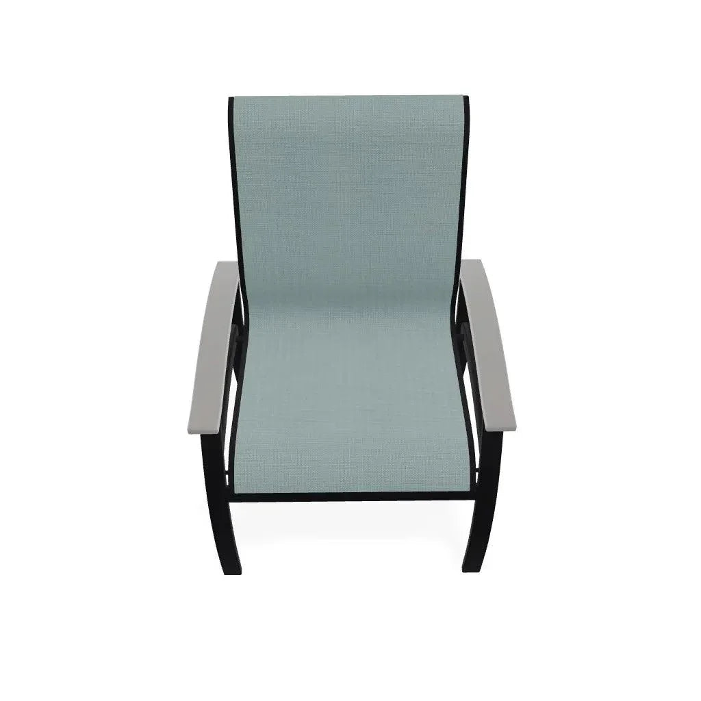 Telescope Belle Isle Aluminum Sling Arm Chair