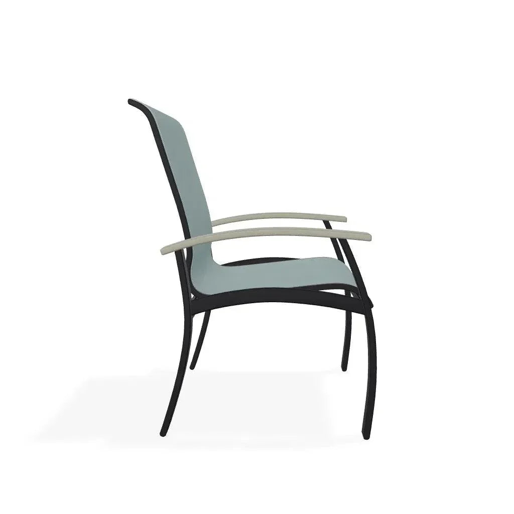 Telescope Belle Isle Aluminum Sling Arm Chair