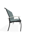 Belle Isle Sling Marine Grade Polymer Arms 3 - Seat Sofa - LOOMLAN - Telescope - Outdoor Sofas & Loveseats