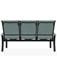 Belle Isle Sling Marine Grade Polymer Arms 3 - Seat Sofa - LOOMLAN - Telescope - Outdoor Sofas & Loveseats