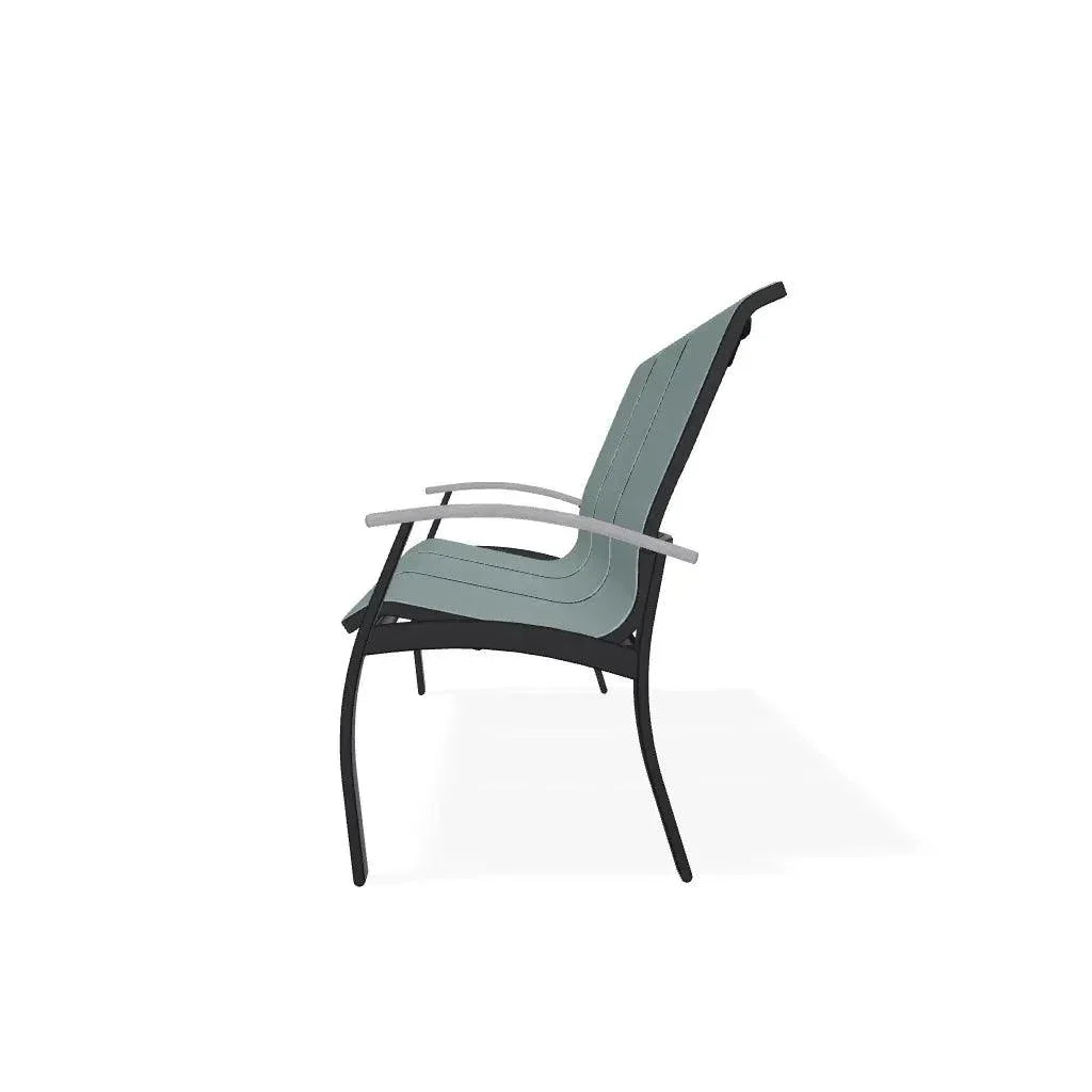 Belle Isle Sling Marine Grade Polymer Arms 3 - Seat Sofa - LOOMLAN - Telescope - Outdoor Sofas &amp; Loveseats