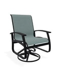 Belle Isle Sling Supreme Polymer Arm Chair - LOOMLAN - Telescope - Outdoor Accent Chairs