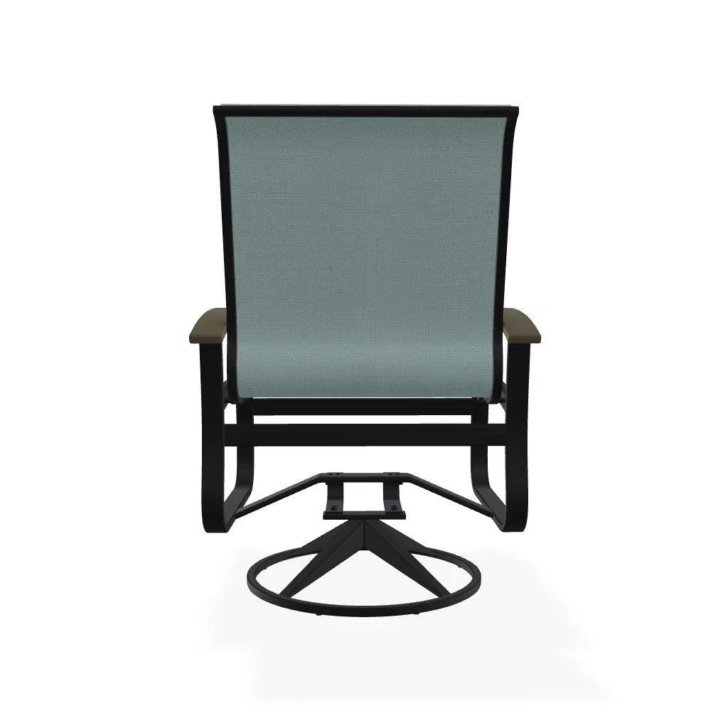 Belle Isle Sling Supreme Polymer Arm Chair - LOOMLAN - Telescope - Outdoor Accent Chairs