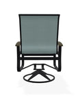 Belle Isle Sling Supreme Polymer Arm Chair - LOOMLAN - Telescope - Outdoor Accent Chairs