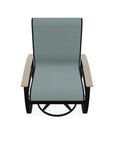 Belle Isle Sling Supreme Polymer Arm Chair - LOOMLAN - Telescope - Outdoor Accent Chairs