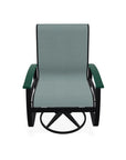 Belle Isle Sling Supreme Polymer Arm Chair - LOOMLAN - Telescope - Outdoor Accent Chairs