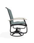 Belle Isle Sling Supreme Polymer Arm Chair - LOOMLAN - Telescope - Outdoor Accent Chairs