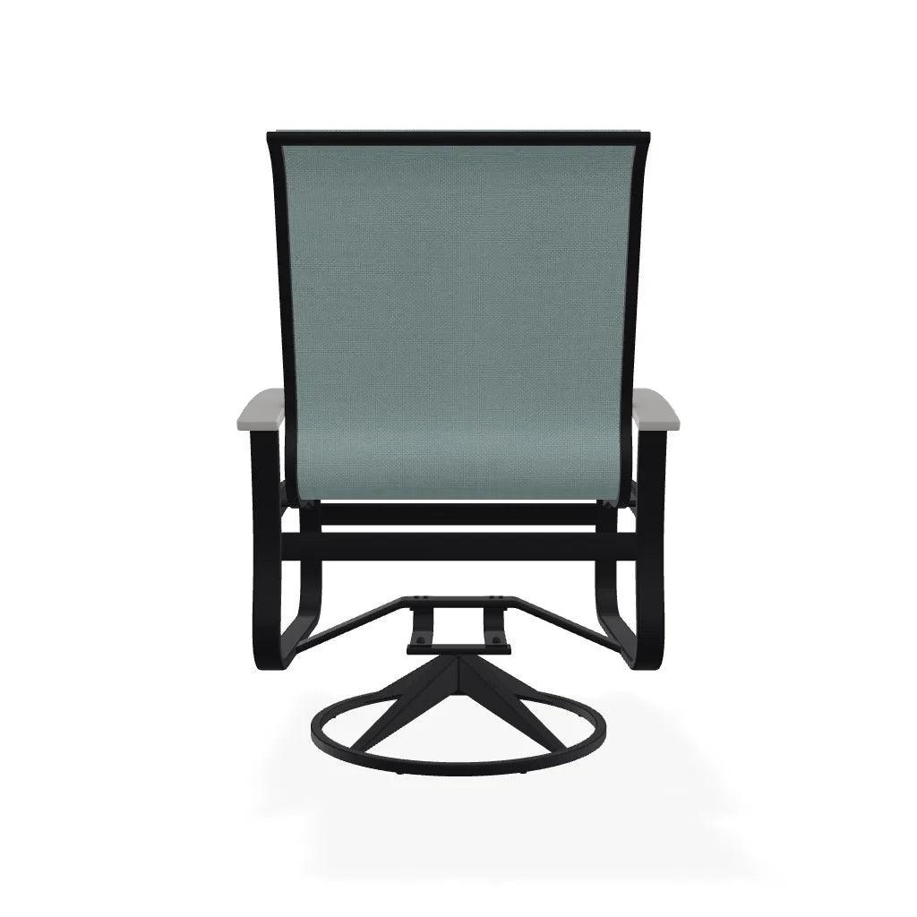 Belle Isle Sling Supreme Polymer Arm Chair - LOOMLAN - Telescope - Outdoor Accent Chairs