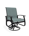 Belle Isle Sling Supreme Polymer Arm Chair - LOOMLAN - Telescope - Outdoor Accent Chairs