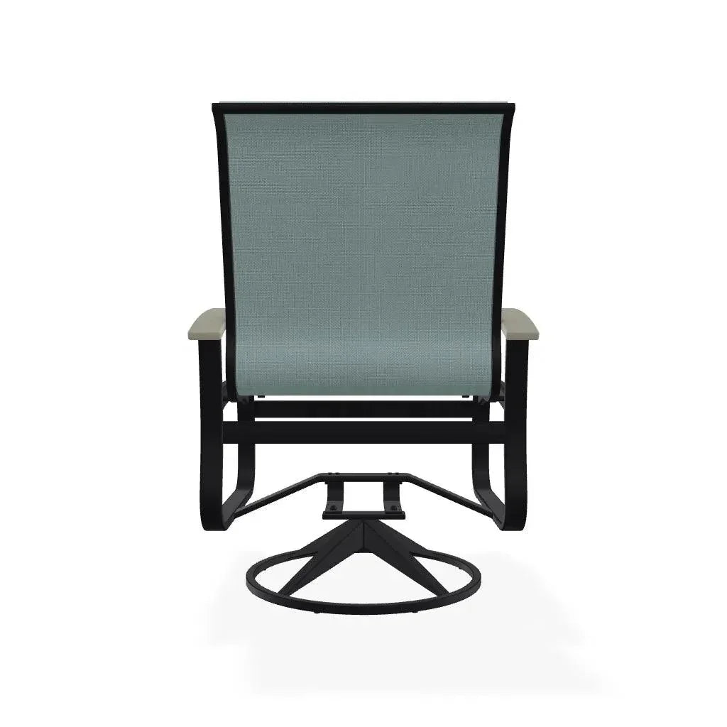 Belle Isle Sling Supreme Polymer Arm Chair - LOOMLAN - Telescope - Outdoor Accent Chairs