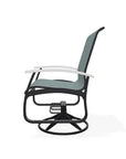 Belle Isle Sling Supreme Polymer Arm Chair - LOOMLAN - Telescope - Outdoor Accent Chairs