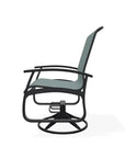 Belle Isle Sling Supreme Polymer Arm Chair - LOOMLAN - Telescope - Outdoor Accent Chairs