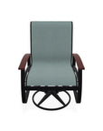 Belle Isle Sling Supreme Polymer Arm Chair - LOOMLAN - Telescope - Outdoor Accent Chairs