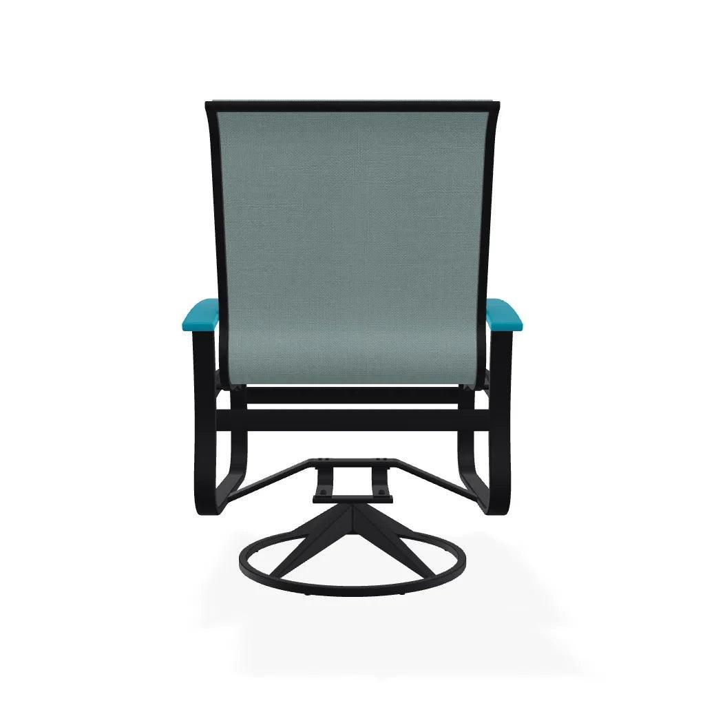 Belle Isle Sling Supreme Polymer Arm Chair - LOOMLAN - Telescope - Outdoor Accent Chairs