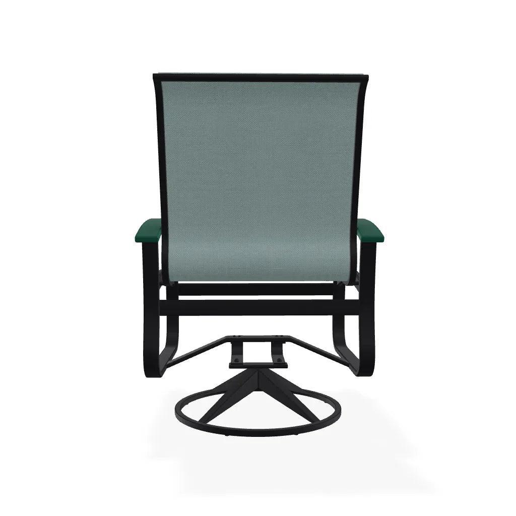 Belle Isle Sling Supreme Polymer Arm Chair - LOOMLAN - Telescope - Outdoor Accent Chairs