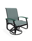 Belle Isle Sling Supreme Polymer Arm Chair - LOOMLAN - Telescope - Outdoor Accent Chairs