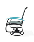 Belle Isle Sling Supreme Polymer Arm Chair - LOOMLAN - Telescope - Outdoor Accent Chairs