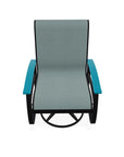 Belle Isle Sling Supreme Polymer Arm Chair - LOOMLAN - Telescope - Outdoor Accent Chairs
