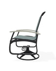 Belle Isle Sling Supreme Polymer Arm Chair - LOOMLAN - Telescope - Outdoor Accent Chairs