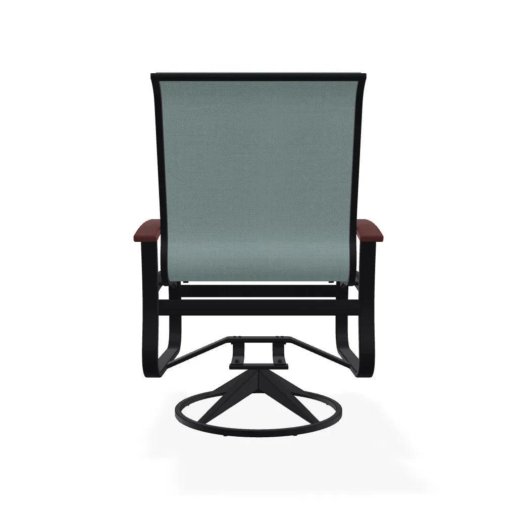 Belle Isle Sling Supreme Polymer Arm Chair - LOOMLAN - Telescope - Outdoor Accent Chairs
