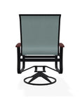 Belle Isle Sling Supreme Polymer Arm Chair - LOOMLAN - Telescope - Outdoor Accent Chairs